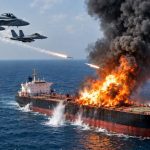 EE.UU. bombardeó petroleros iraníes de la Guardia Revolucionaria Islámica